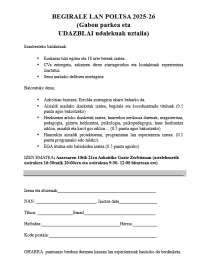 BEGIRALE LAN POLTSA 25-26